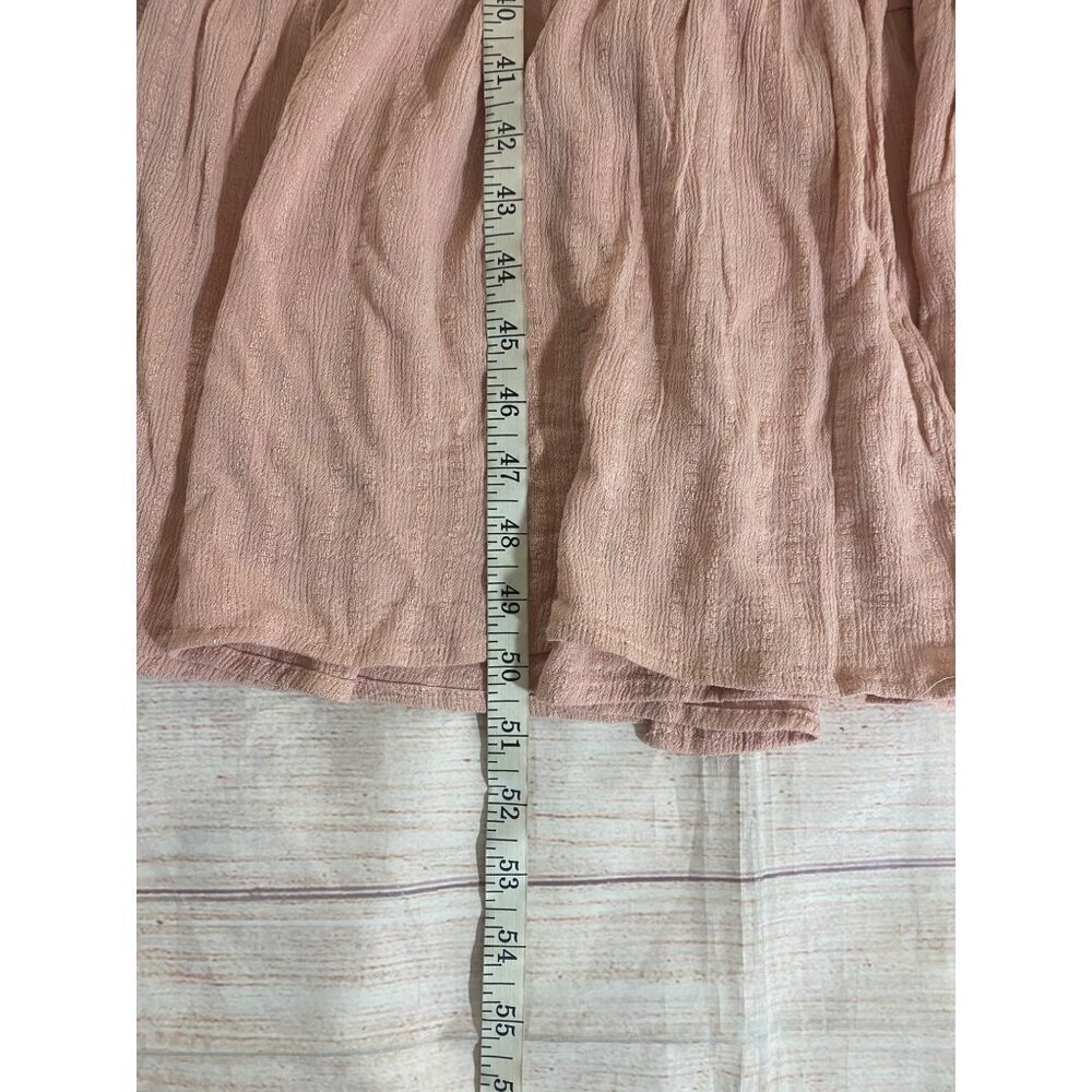 Knox Rose Women's Boho Maxi Wrap Dusty Pink Maxi Dress - XL - Picture 6 of 11